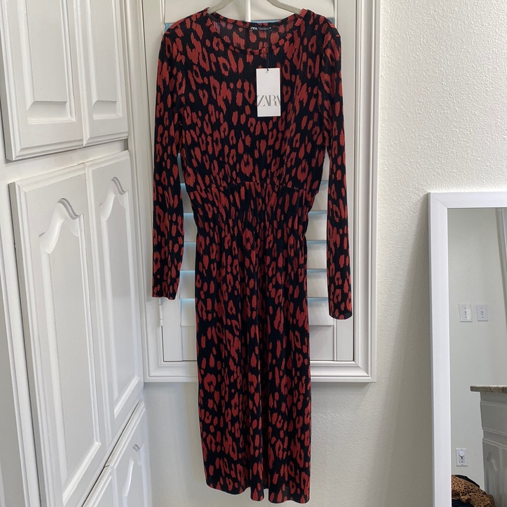 Zara long sleeve dress, NWT